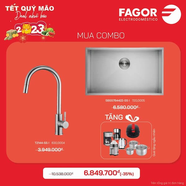 Fagor Deal như bão Tết Quý Mão