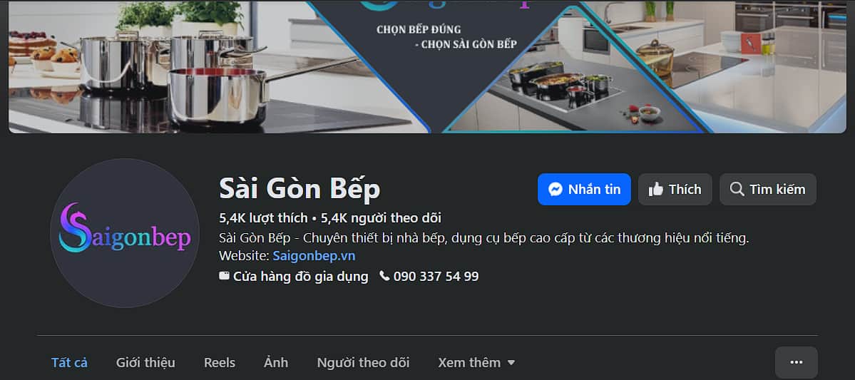 Fanpage Sài Gòn Bếp