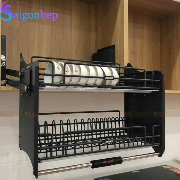 Giá bát đĩa nâng hạ nan quả trám Garis ML06.90N