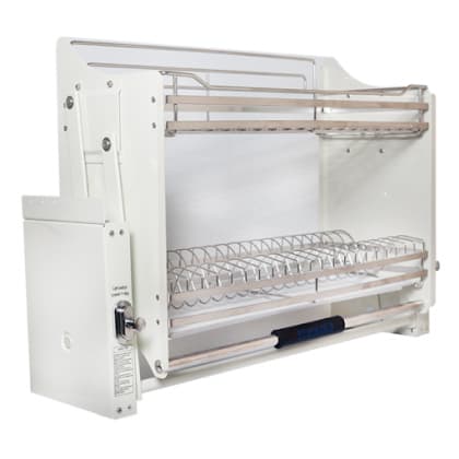 Giá nâng hạ chén đĩa inox bóng mạ crom eurogold EUI160