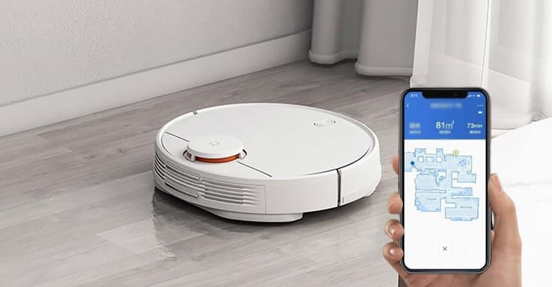 Lưu bản đồ robot hút bụi
