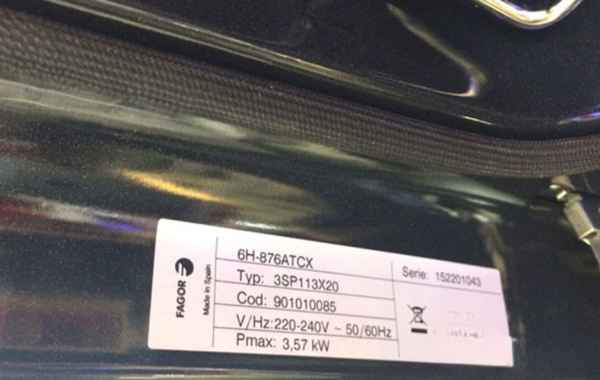 Hướng dẫn sử dụng lò nướng Fagor 6H - 876ATCX