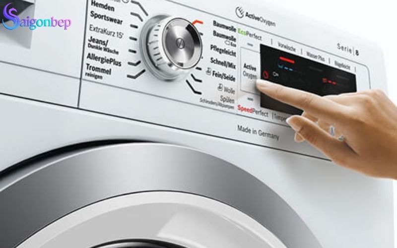 Hướng dẫn sử dụng máy giặt Bosch đúng cách