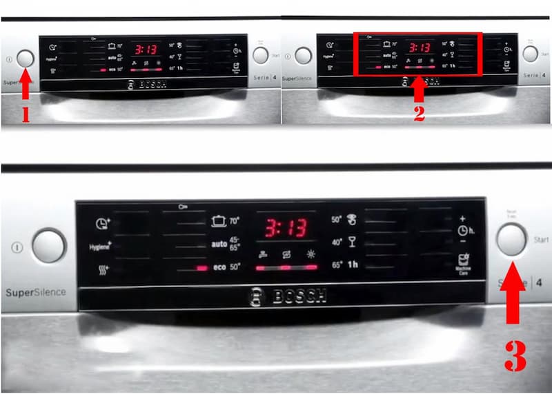 Hướng dẫn sử dụng máy rửa chén Bosch SMS46NI05E