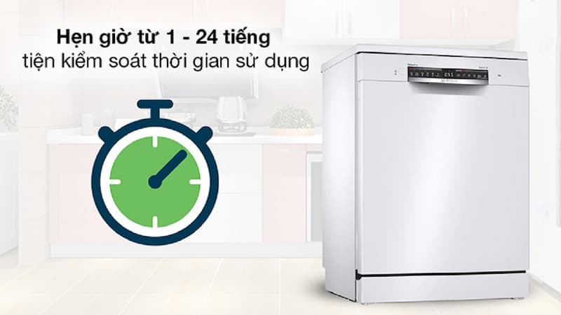 Hướng dẫn sử dụng máy rửa chén BOSCH SMS88UI36E