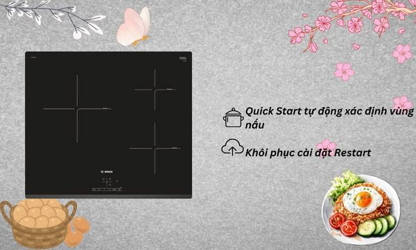 Bếp từ Bosch 3 vùng nấu PUC631BB1E