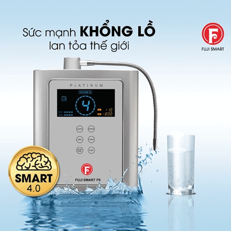Máy lọc nước ion kiềm Fuji Smart P8