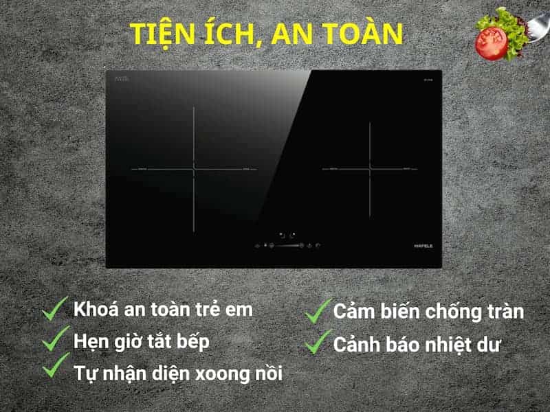 kinh nghiệm chọn mua bếp từ Hafele