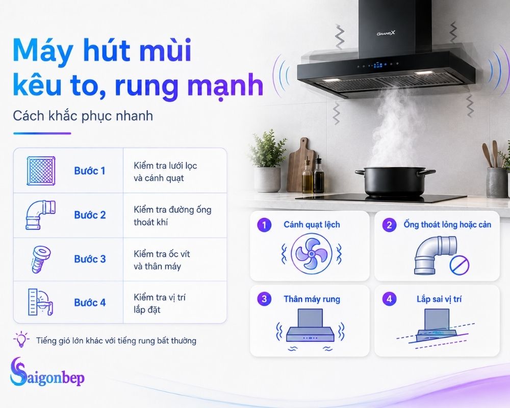 Máy nhà bạn có đang gặp trường hợp kêu to rung mạnh không