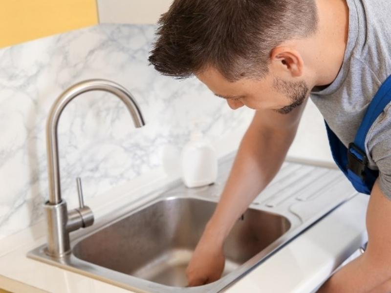Cách lắp chậu rửa bát