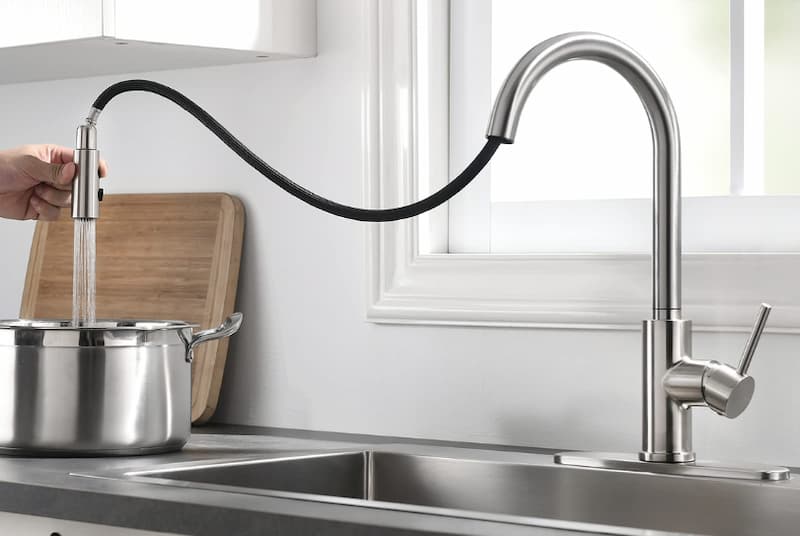 lắp đặt vòi rửa bát Kluger