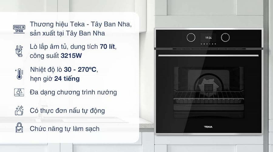 Lò nướng Teka HLB 860