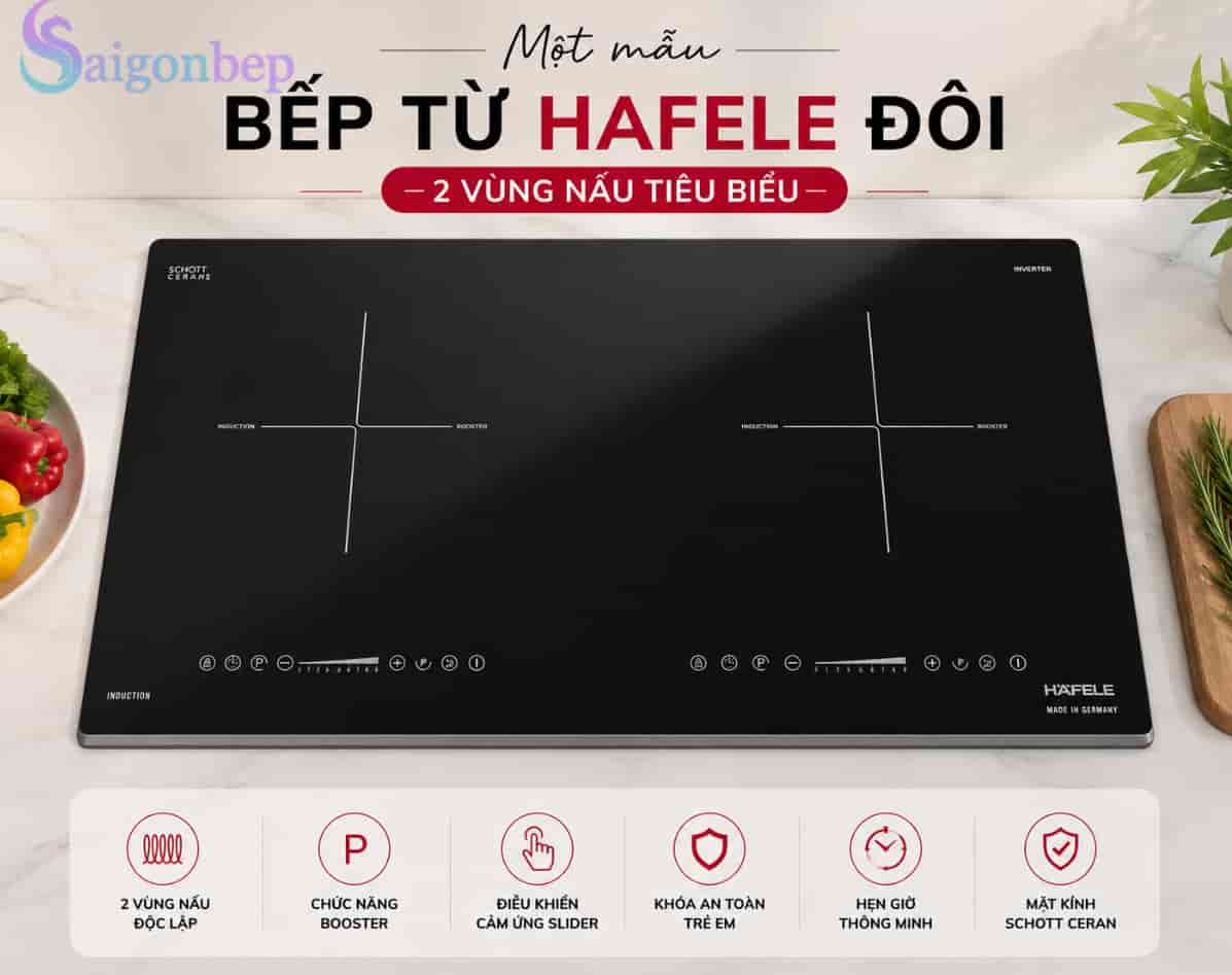 so sánh bếp từ Hafele