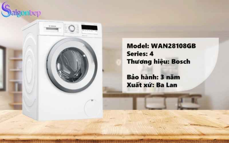 Máy giặt Bosch đỉnh cao đến từ nước Đức.