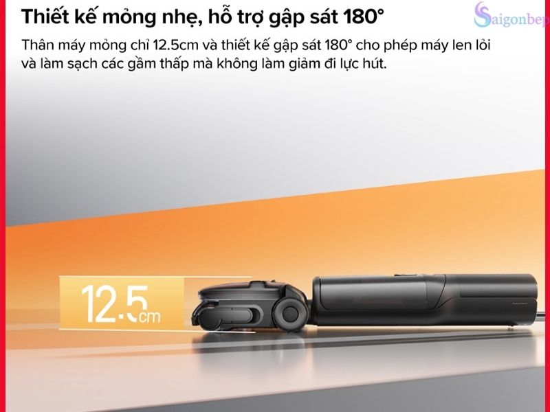 Thiết kế nhỏ gọn tinh tế