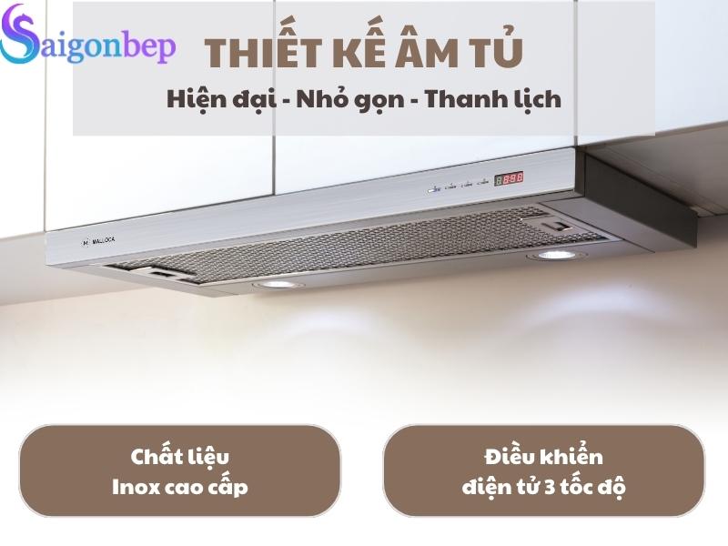 Máy hút mùi âm tủ Malloca H204.7