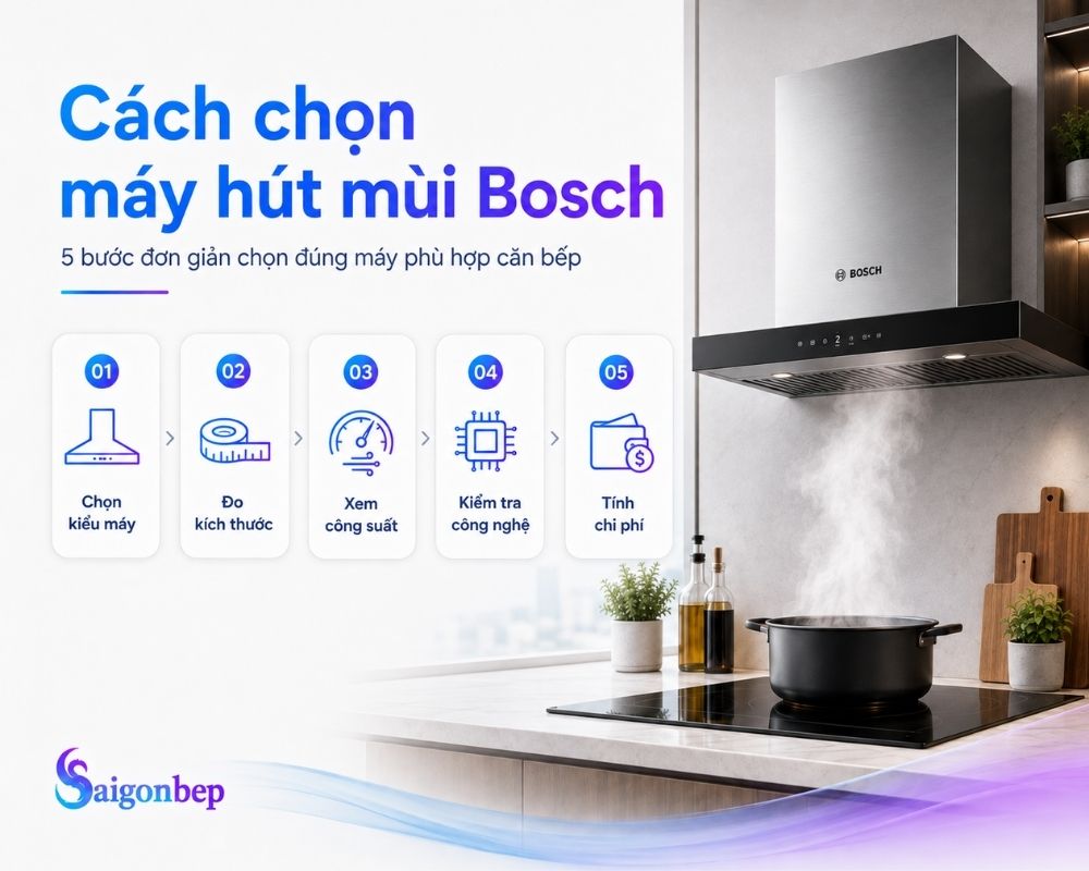 Cách chọn và kinh nghiệm được Sài Gòn Bếp đúc kết sau 10 năm làm nghề