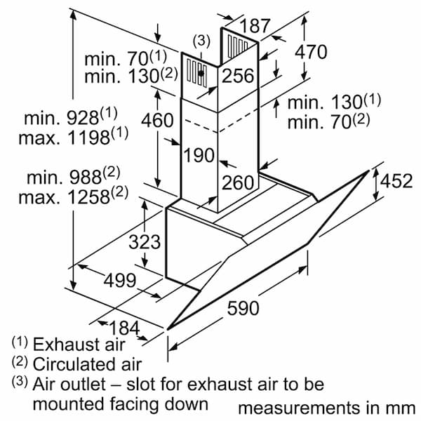 Máy hút mùi Bosch DWK67CM60B series 4