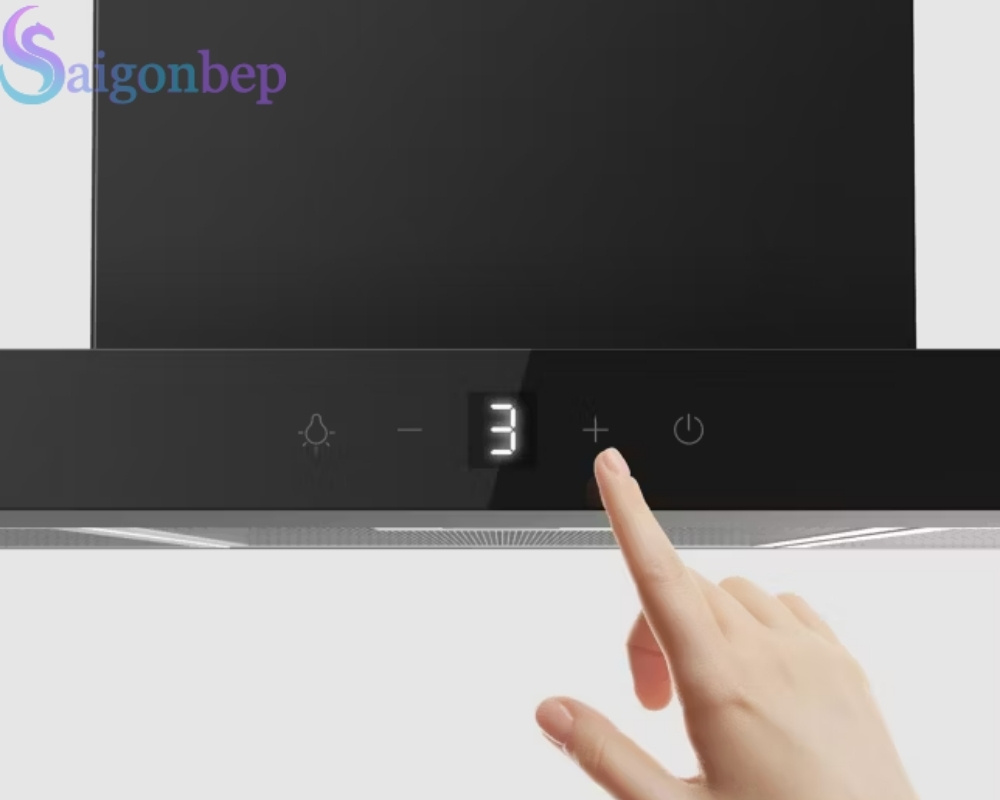 Phím bấm cảm ứng trực quan dễ dàng sử dụng