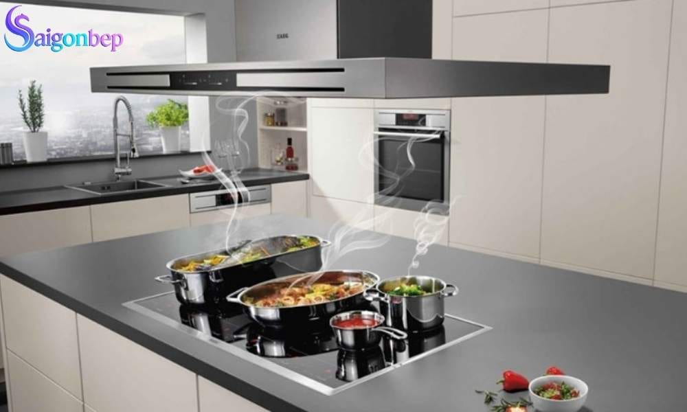 máy hút mùi đảo