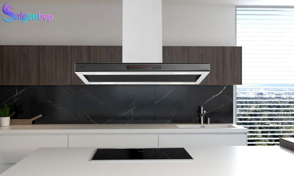 máy hút mùi đảo