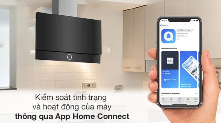 Máy hút mùi DWF97RV60B cao cấp series 8