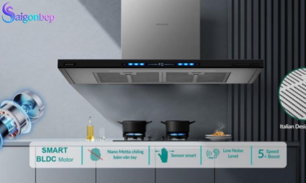 Máy hút mùi GrandX GX H70T78B