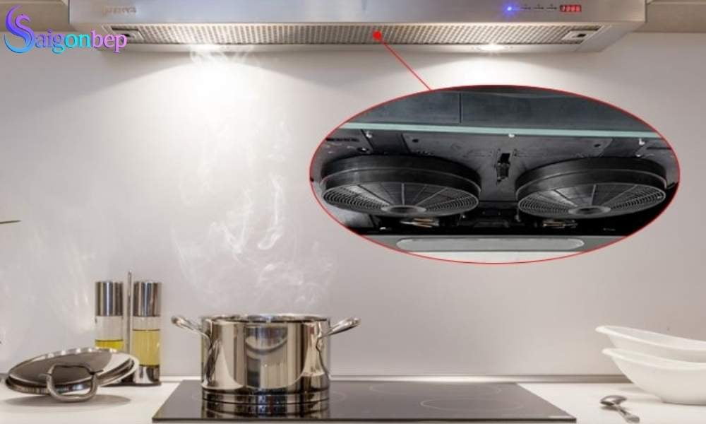 máy hút mùi kêu tiếng to