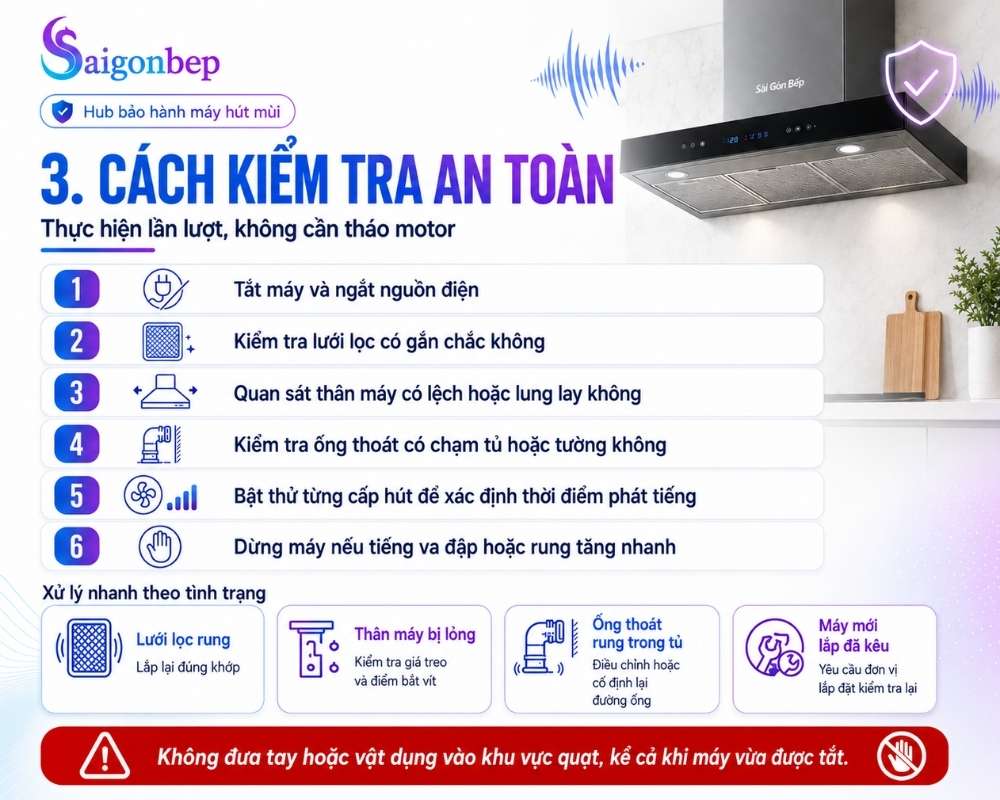 Cách kiểm tra an toàn nhanh tại nhà