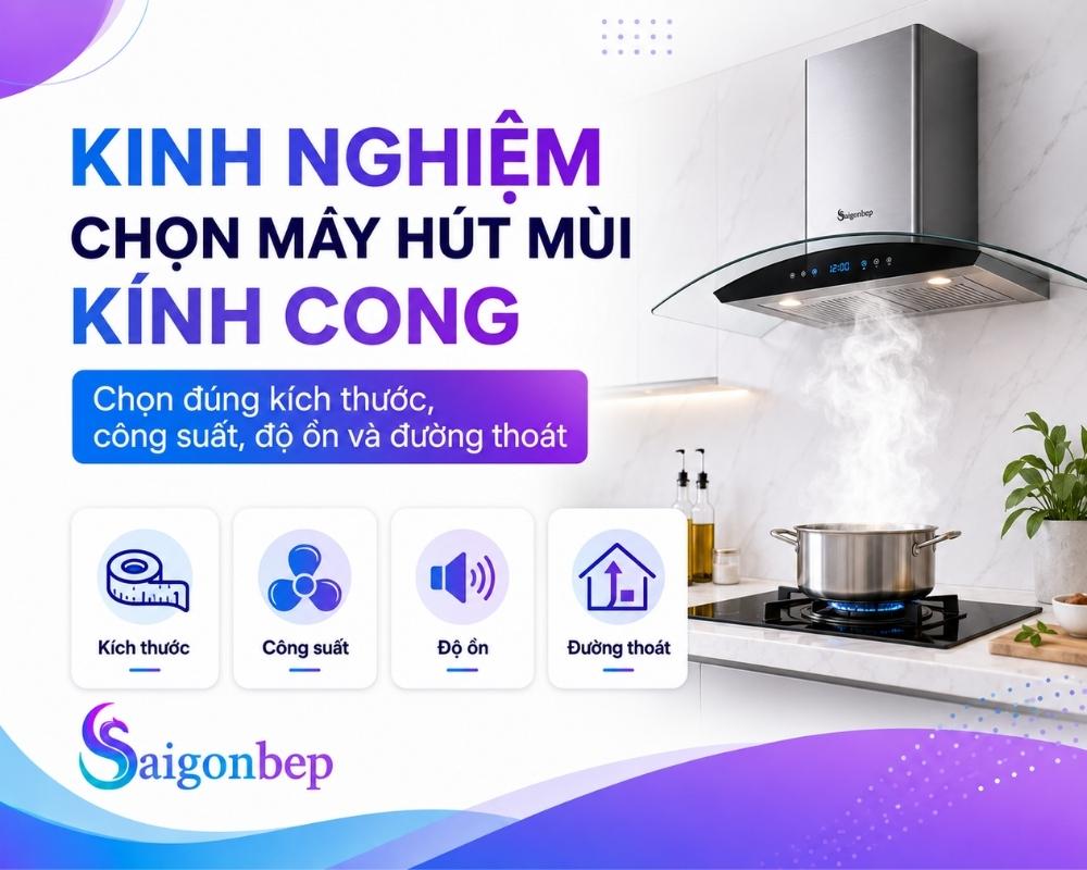 Kinh nghiệm chọn mua máy được Sài Gòn Bếp đúc kết