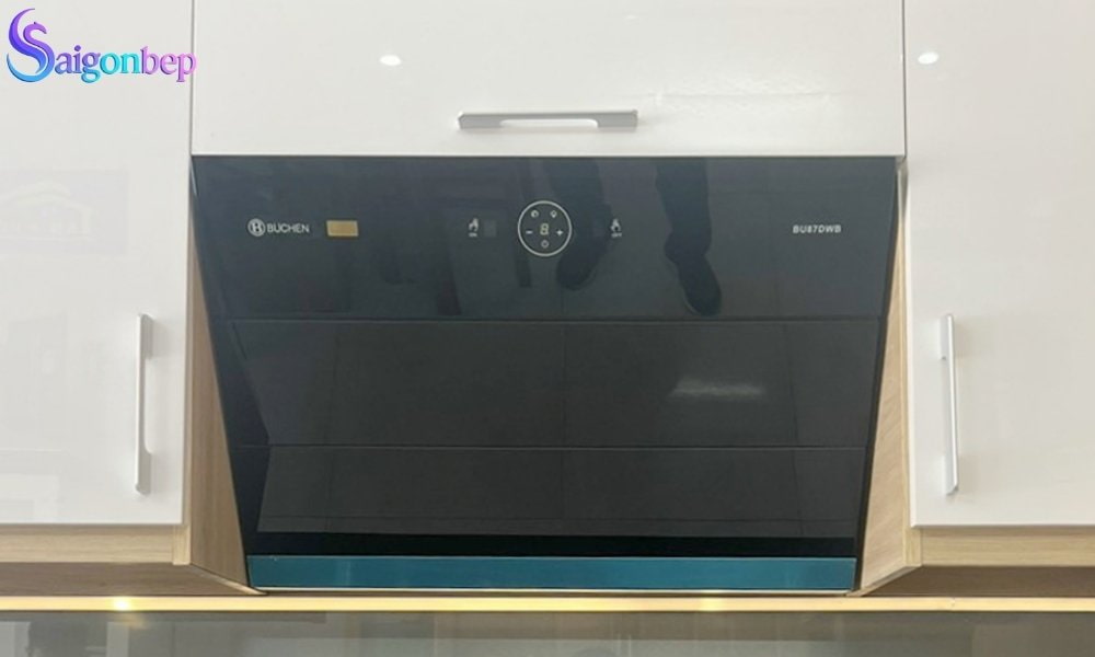 máy hút mùi kính vát