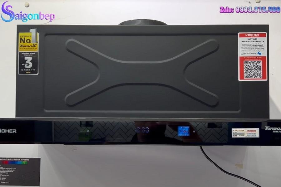 Máy hút mùi Kocher Turbo Smart 3D X3D-350D