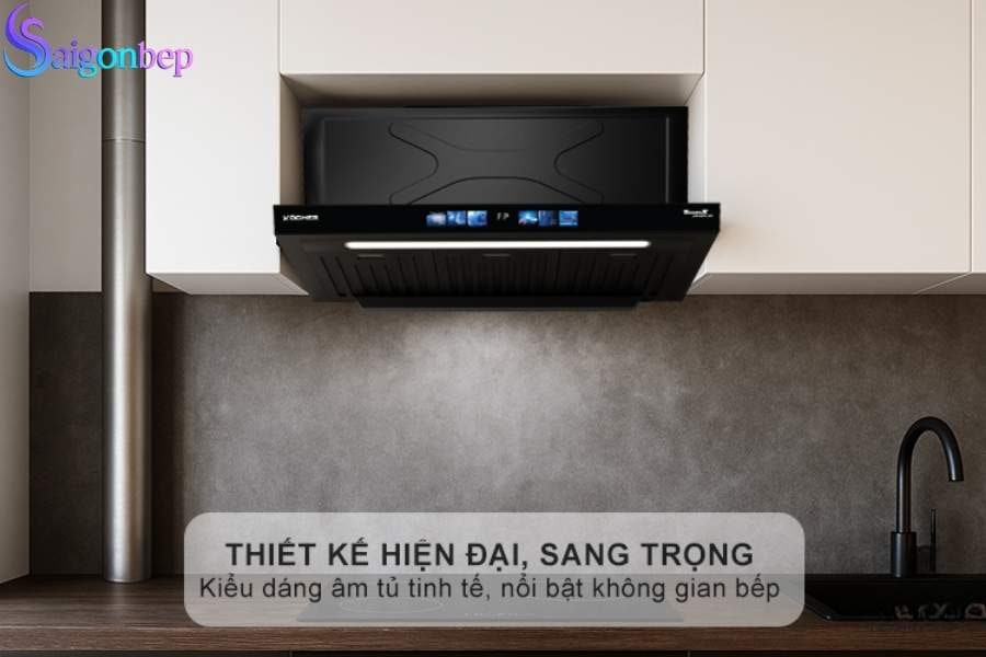 Máy hút mùi Kocher Turbo Smart 3D X3D-350D