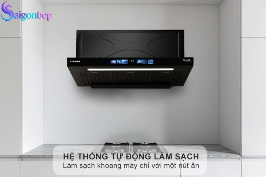Máy hút mùi Kocher Turbo Smart 3D X3D-350D