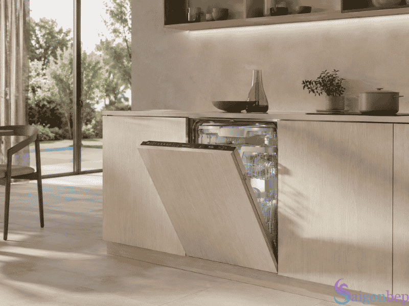Thiết kế âm tủ toàn phần của Máy rửa bát Miele G 7790 SCVi