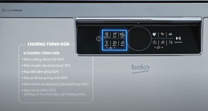 Máy rửa bát BEKO BDFN36530XC