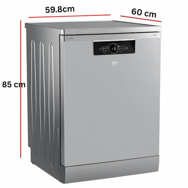 Máy rửa bát Beko BDFN36650XC 16 bộ Thổ Nhĩ Kỳ