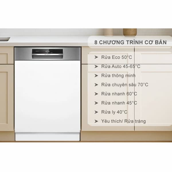 Máy rửa bát Bosch SMI8ZDS81T