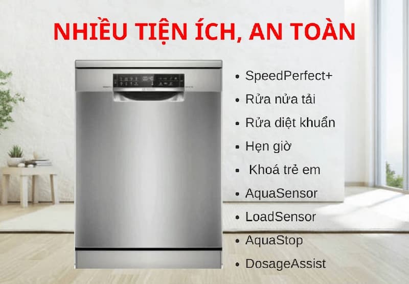 Máy rửa bát Bosch SMS4EMI01E