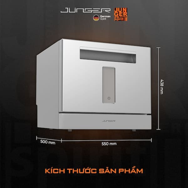 Máy rửa bát mini Junger DWJ-101