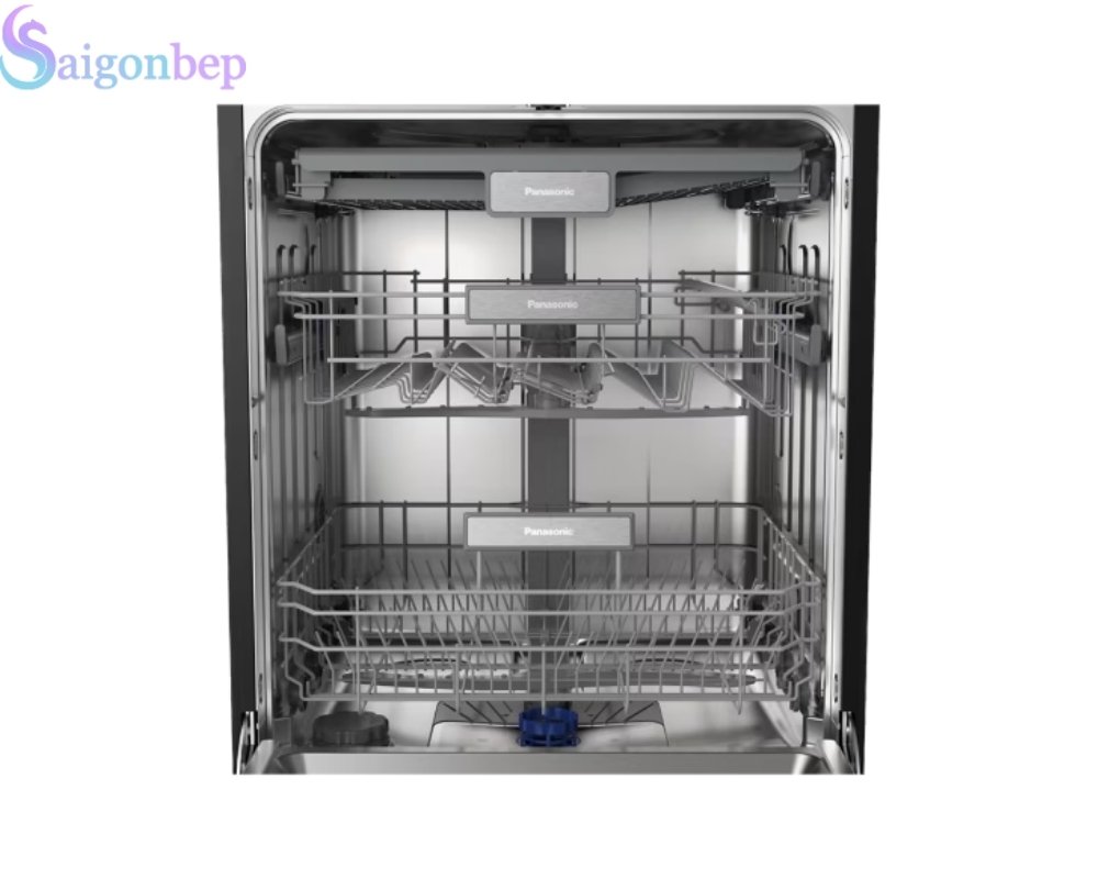 Với 3 giàn rửa rộng rãi với sức chứa lớn
