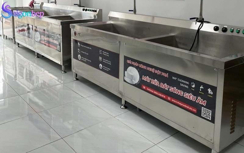 Máy rửa chén công nghiệp sóng siêu âm UTC 2400HD