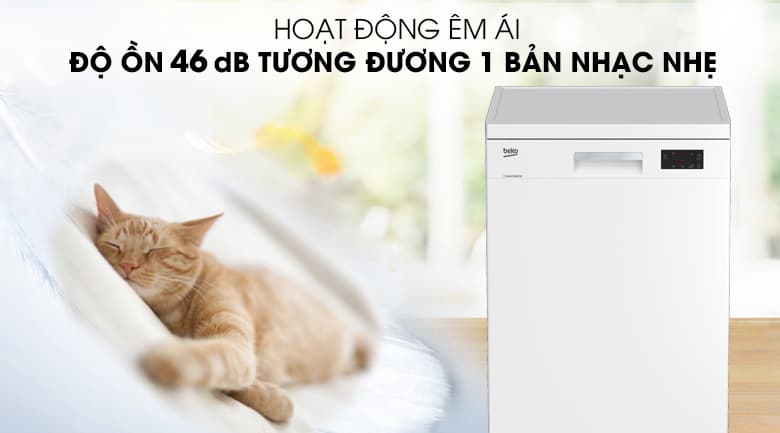 Máy rửa chén 14 bộ BEKO DFN16410W