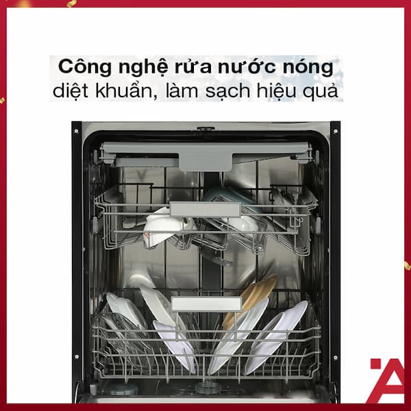 Máy rửa chén 15 bộ âm bán phần Hafele HDW-SI60AB 538.21.320