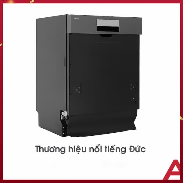 Máy rửa chén 15 bộ âm bán phần Hafele HDW-SI60AB 538.21.320