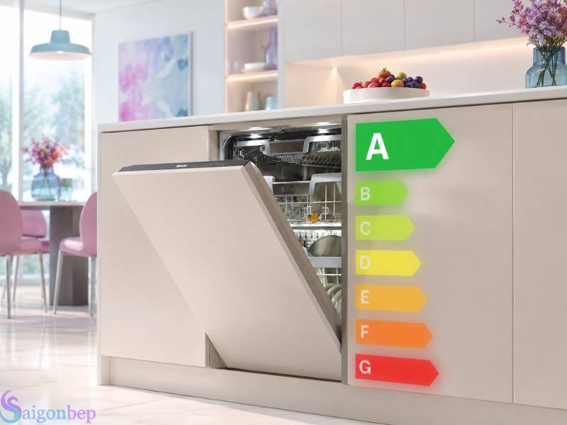 Máy rửa chén Miele G 7601 SCi AD EnergyHero đạt nhãn năng lượng A -10%