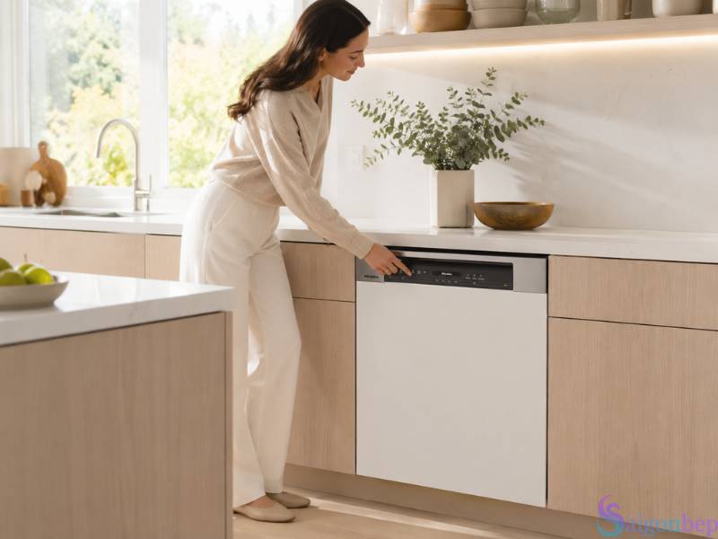 Máy rửa chén Miele G 7601 SCi AD EnergyHero được thiết kế theo kiểu bán âm