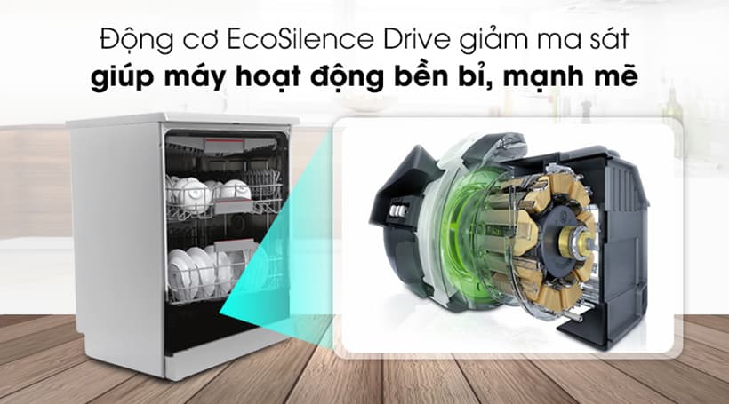 Máy rửa chén âm tủ Bosch SMU68TS02E