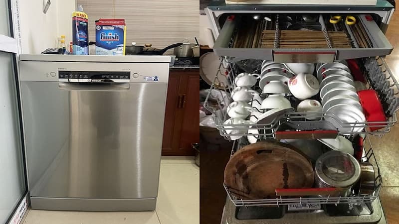 Máy rửa chén Bosch serie 4
