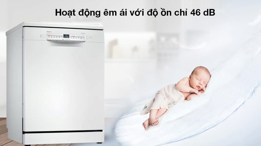 Máy rửa chén 12 bộ Bosch SMS2IVW01P series 2